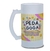 Caneca Chopp Profissão Colorida Pedagog Vidro Jateado 475ml