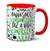 Caneca Positividade Acorda Cedo