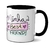 Caneca Amizade BFF