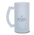 Caneca Chopp Casais Amar Transbordar Vidro Jateado 475ml