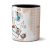 Imagem do Caneca Bege Detalhes Personalizada Com 5 Fotos