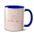 Caneca Bege Detalhes Personalizada Com 5 Fotos - Caneca Personalizada - AShow Presente 
