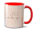 Caneca Bege Detalhes Personalizada Com 5 Fotos