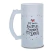 Caneca Chopp Casais Ambos Para Deus Vidro Jateado 475ml