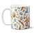 Caneca Chocolate Coelho Cesta Bege