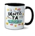 Caneca Profissão Colorida Dentista Masculino