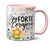 Caneca Positividade Forte Corajosa - Caneca Personalizada - AShow Presente 