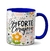 Caneca Positividade Forte Corajosa - Caneca Personalizada - AShow Presente 