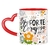 Caneca Positividade Forte Corajosa - loja online