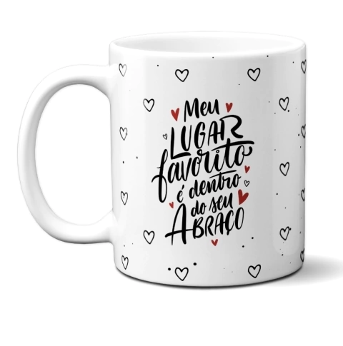 Caneca Casais Dentro De Um Abraço