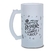 Caneca Chopp Casais Enquanto Respirar Vidro Jateado 475ml