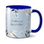 Caneca Aniversário Happy Birthday Azul - Caneca Personalizada - AShow Presente 