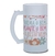 Caneca Chopp Positividade Plante O Bem Vidro Jateado 475ml