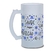 Caneca Chopp Positividade Saúde Amor Co Vidro Jateado 475ml