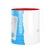 Imagem do Caneca Personalizada Com Foto Azul Detalhes Coração