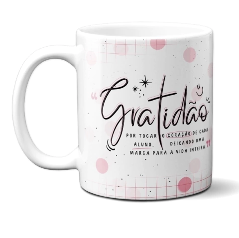 Caneca Professor Gratidão