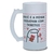 Caneca Chopp Flork Você é a Minha Coqui Vidro Jateado 475ml