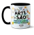 Caneca Profissão Colorida Artesão - loja online