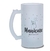 Caneca Chopp Profissão Minimalista Mani Vidro Jateado 475ml