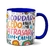 Caneca Divertida Acordar Cedo Atrasar Com Calma - Caneca Personalizada - AShow Presente 