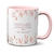 Caneca Aniversário Nome Laranja Flores - Caneca Personalizada - AShow Presente 
