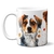 Caneca Cachorro Raça Cão de Fazenda Dinamarquês-Sueco