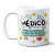 Caneca Profissão Colorida Médico