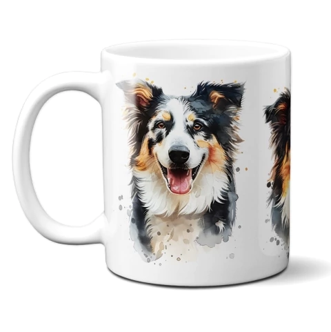 Caneca Cachorro Raça Collie