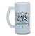 Caneca Chopp Profissão Colorida Papelei Vidro Jateado 475ml