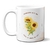 Caneca Feliz Aniversário Girasol