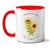 Caneca Feliz Aniversário Girasol - loja online