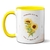 Caneca Feliz Aniversário Girasol - loja online