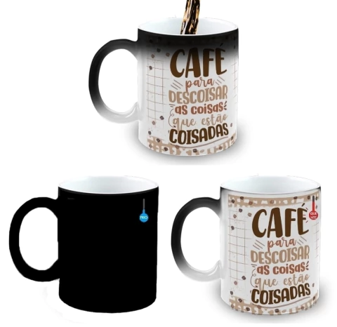 Caneca Mágica Porcelana Presente Meme Para Descoisar