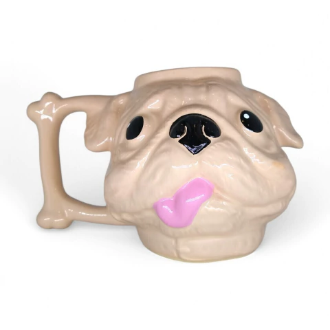 Caneca 3D Pug
