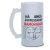 Caneca Chopp Casais Há  Anos Namorados Vidro Jateado 475ml