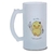 Caneca Chopp Casais Te Amo Patodavida D Vidro Jateado 475ml