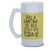 Caneca Chopp Flork Traz a Sanfona Vidro Jateado 475ml