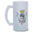 Caneca Chopp Pai Melhor Com Cerveja Vidro Jateado 475ml
