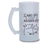 Caneca Chopp Casais 1 Ano Se Aguenta Am Vidro Jateado 475ml