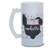 Caneca Chopp Mãe de Cachorro Vidro Jateado 475ml