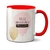 Caneca Aniversário Balão Dourado Com Foto