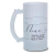 Caneca Chopp Mãe Café Quentinho Vidro Jateado 475ml