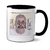 Caneca Inicial Dourado Com Foto