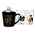 Caneca 350Ml C/ Infusor P/ Cha Hogwarts 9 3/4 - comprar online