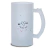 Caneca Chopp Casais Por Onde For Vidro Jateado 475ml na internet