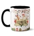 Caneca Feliz Natal Alce - loja online