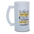 Caneca Chopp Positividade Alegria Manh Vidro Jateado 475ml