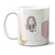 Caneca Aniversário Balão Dourado Com Foto