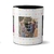 Imagem do Caneca Personalizada Com 3 Fotos Corações