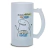 Caneca Chopp Flork Dif¡cil Imagina Mari Vidro Jateado 475ml na internet